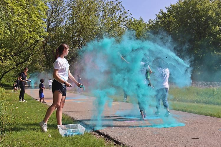 Community charity run walk event in Owatonna, Minnesota featuring overview