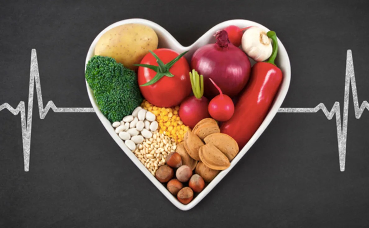 Heart-healthy foods prepared for winter training